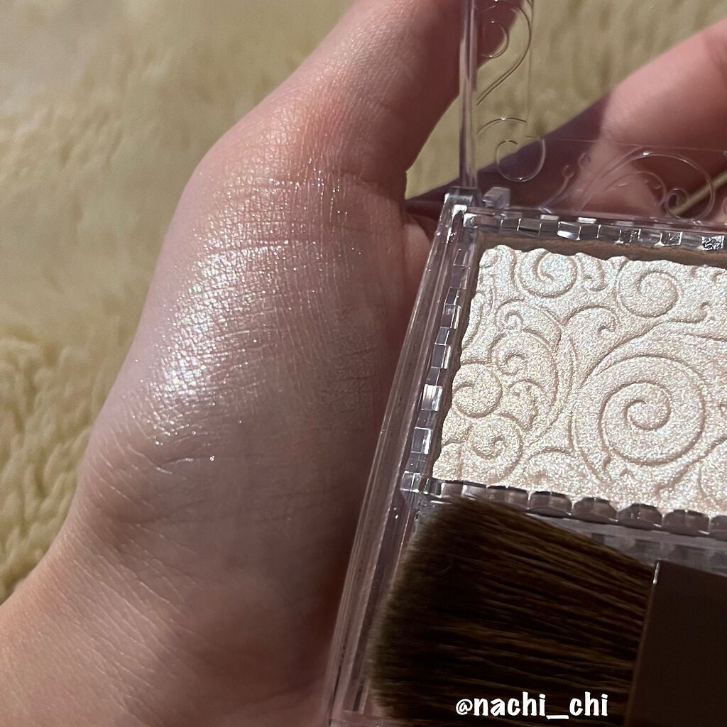 パールグロウハイライト/CEZANNE/パウダーハイライトを使ったクチコミ(2枚目)