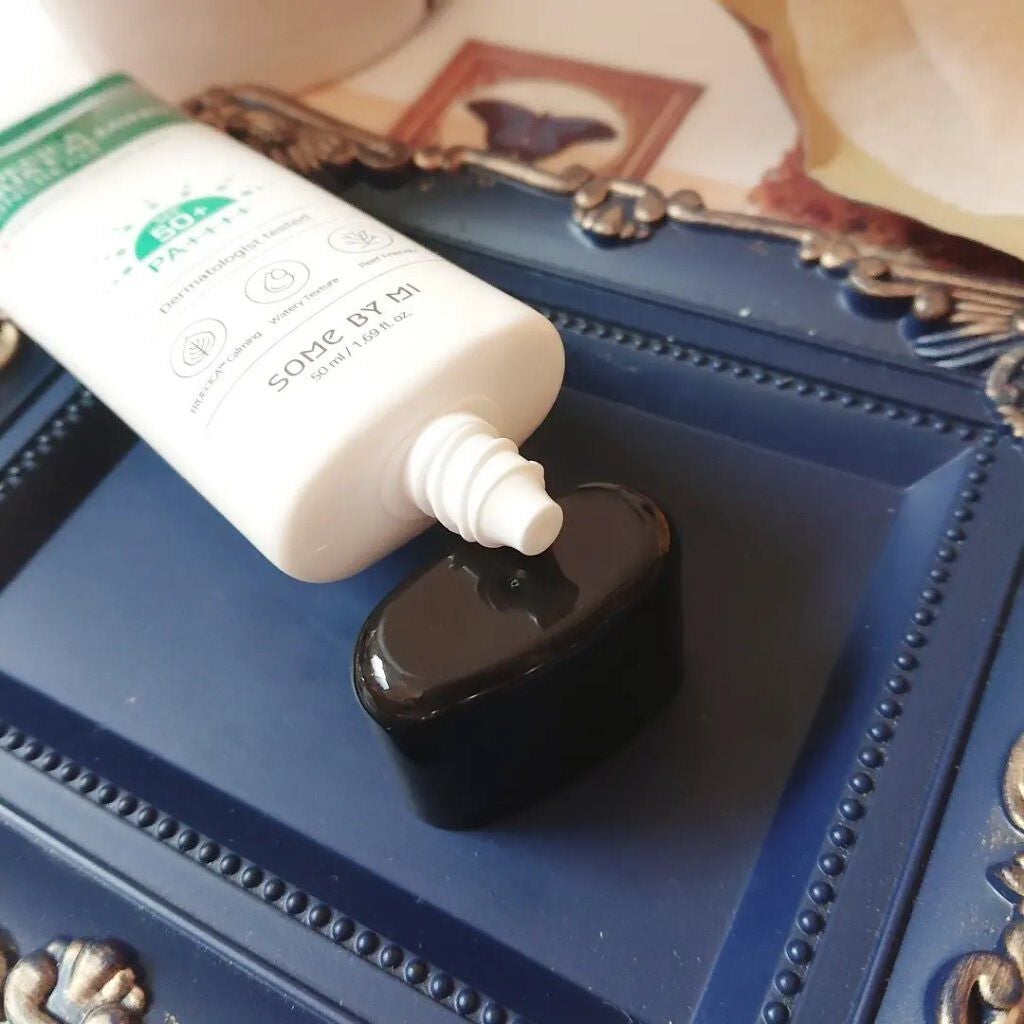 TRUECICA アクアカーミング日焼け止め/SOME BY MI/日焼け止めクリームを使ったクチコミ(3枚目)