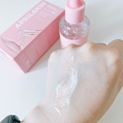 ピンクアロエムチンセラム/APRILSKIN/美容液を使ったクチコミ(4枚目)