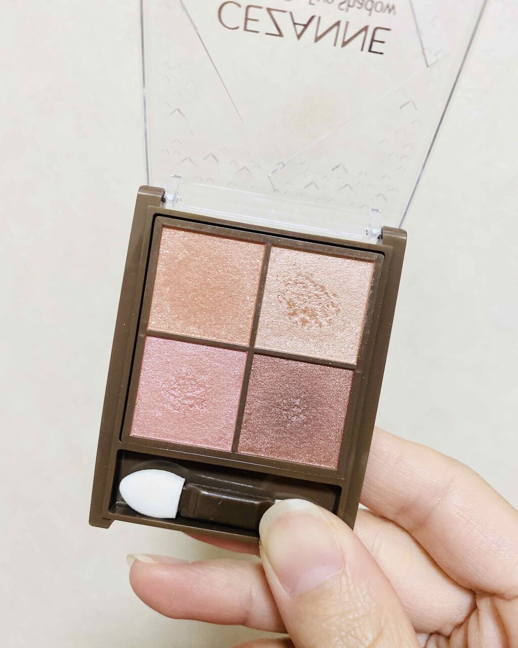 ニュアンスオンアイシャドウ/CEZANNE/アイシャドウパレットを使ったクチコミ（2枚目）