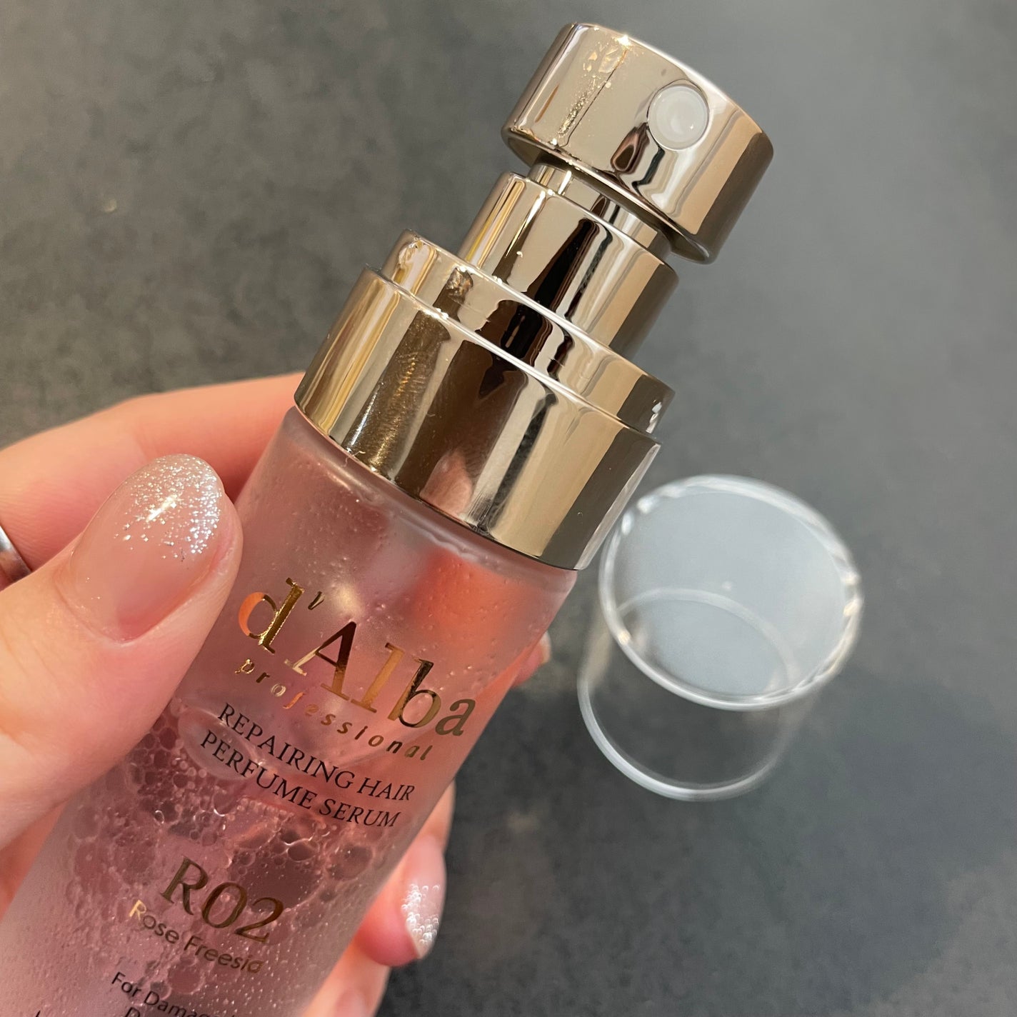 プロフェッショナルリペアリングヘアパヒュームセラム/ダルバ/ヘアミストを使ったクチコミ(1枚目)