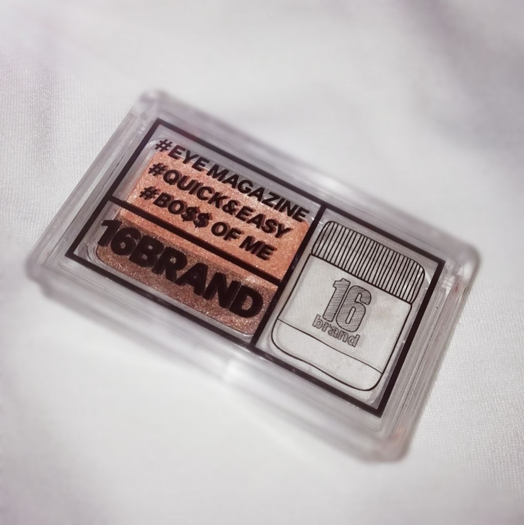 16 EYE MAGAZINE/16BRAND/アイシャドウパレットを使ったクチコミ(1枚目)