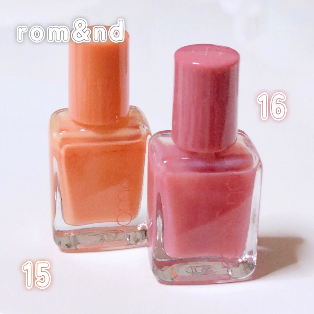 ムードペブルネイル/rom&nd/マニキュアを使ったクチコミ(2枚目)