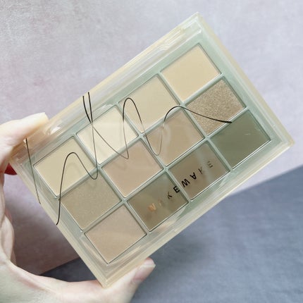 ソフトブラーリングアイパレット/wakemake/アイシャドウパレットを使ったクチコミ(3枚目)