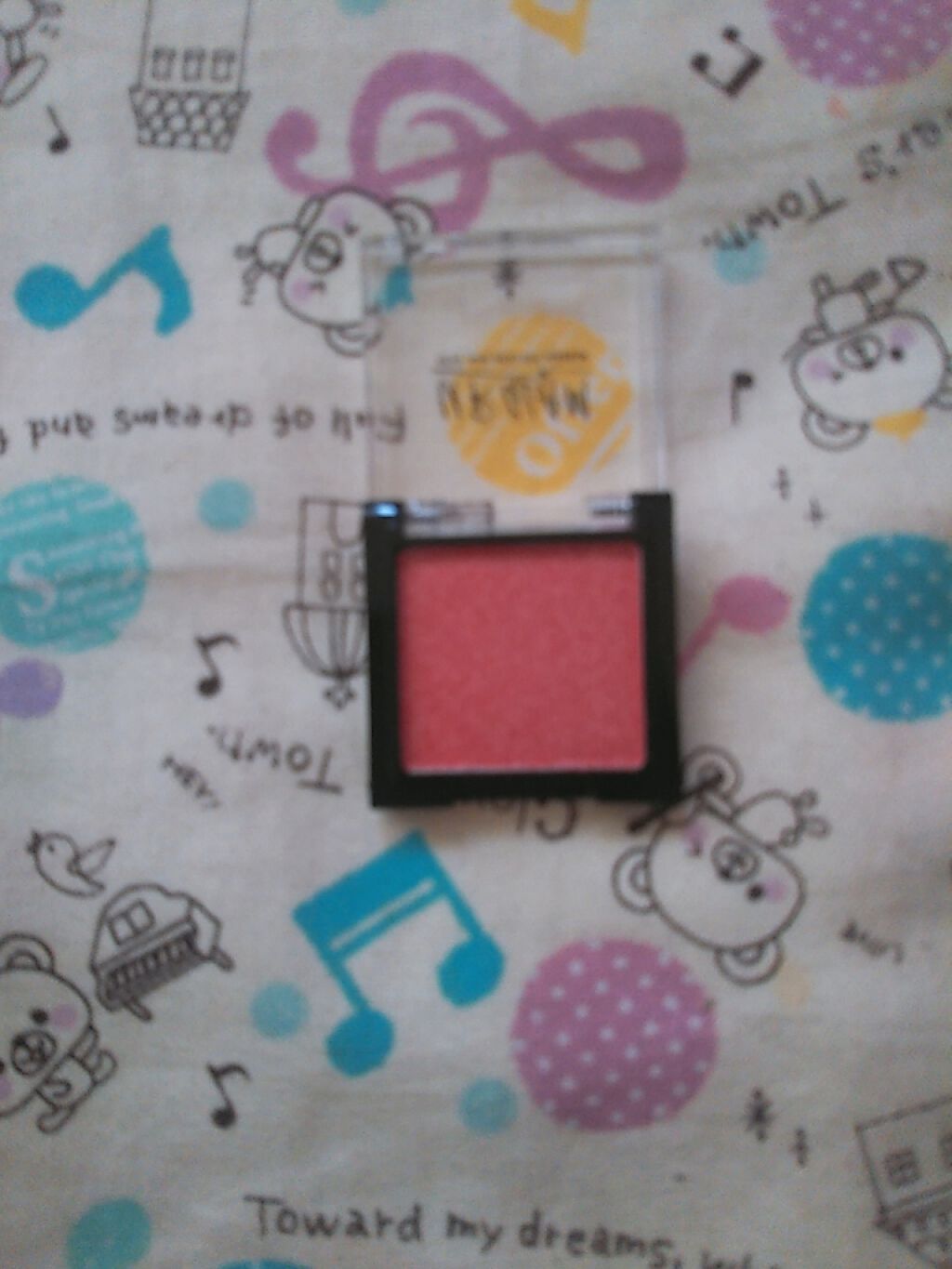 UR GLAM　POWDER EYESHADOW/U R GLAM/単色アイシャドウを使ったクチコミ（2枚目）