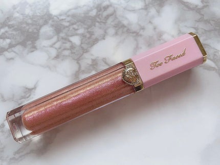 リッチ&ダズリン ハイシャイン スパークリング リップグロス/Too Faced/リップグロスを使ったクチコミ(1枚目)