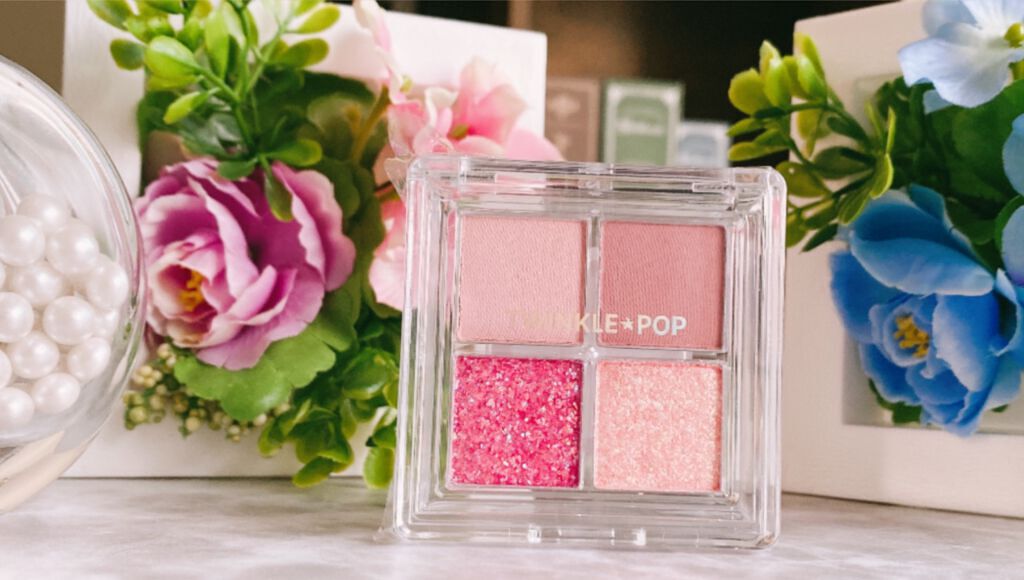 TWINKLE POP Pearl Flex Glitter Eye Palette/CLIO/アイシャドウパレットを使ったクチコミ(1枚目)