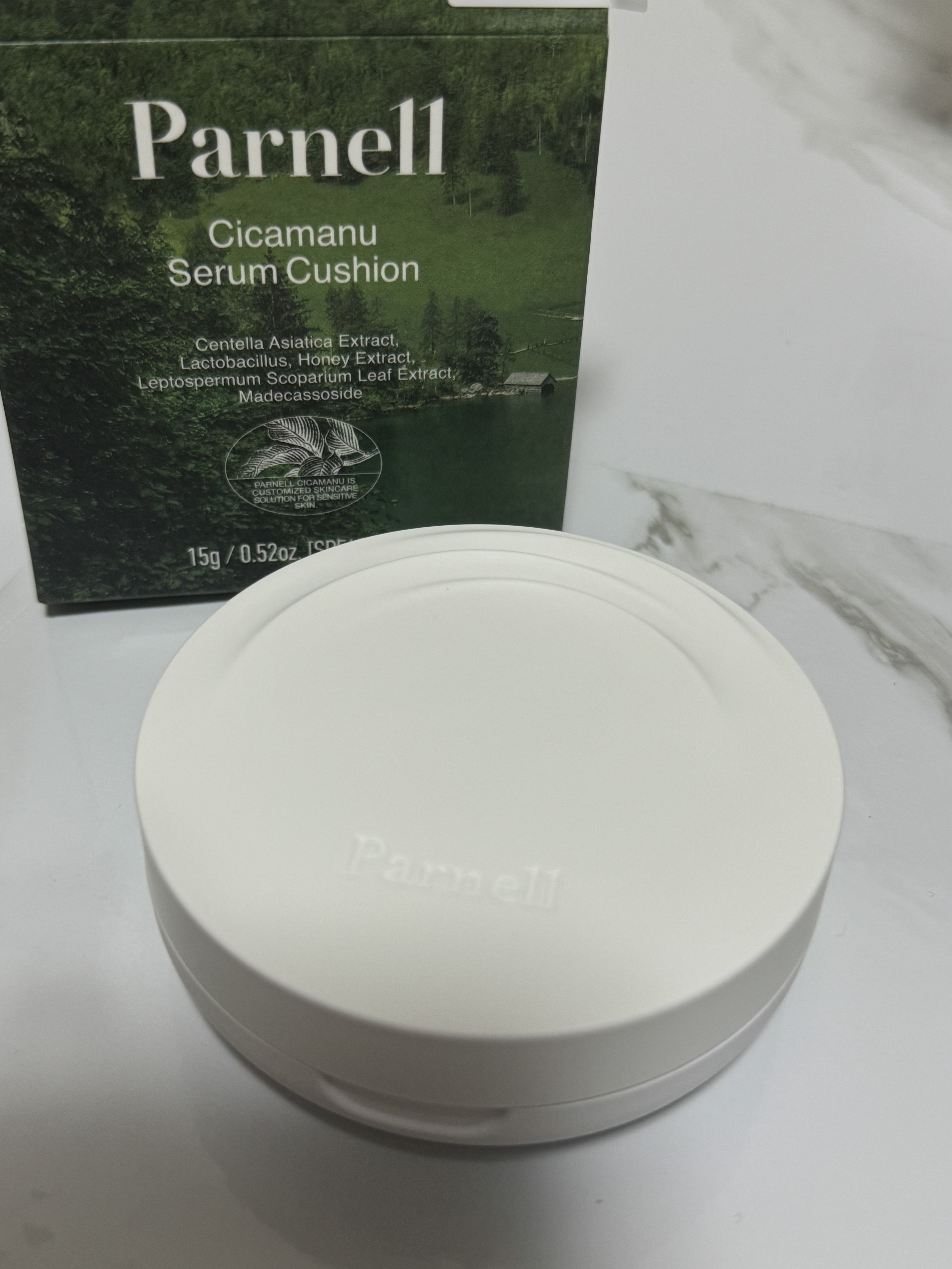 シカマヌ　セラム　クッションファンデ/parnell/クッションファンデーションを使ったクチコミ（2枚目）