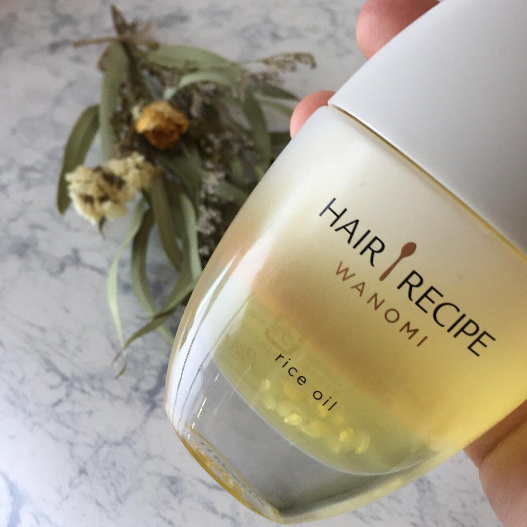 さらとろライスオイル(洗い流さないトリートメント)/WANOMI/ヘアオイルを使ったクチコミ（3枚目）