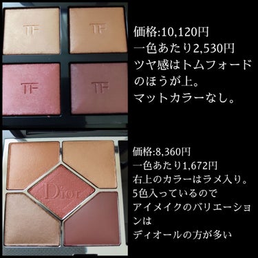 アイ カラー クォード/TOM FORD BEAUTY/アイシャドウパレットを使ったクチコミ（4枚目）