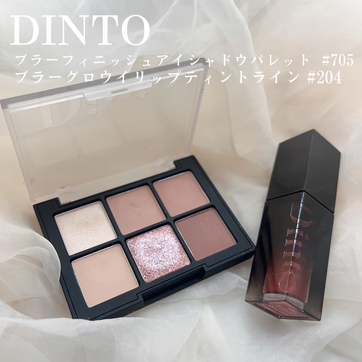 ブラーフィニシュシャドウパレット/Dinto/アイシャドウパレットを使ったクチコミ（1枚目）