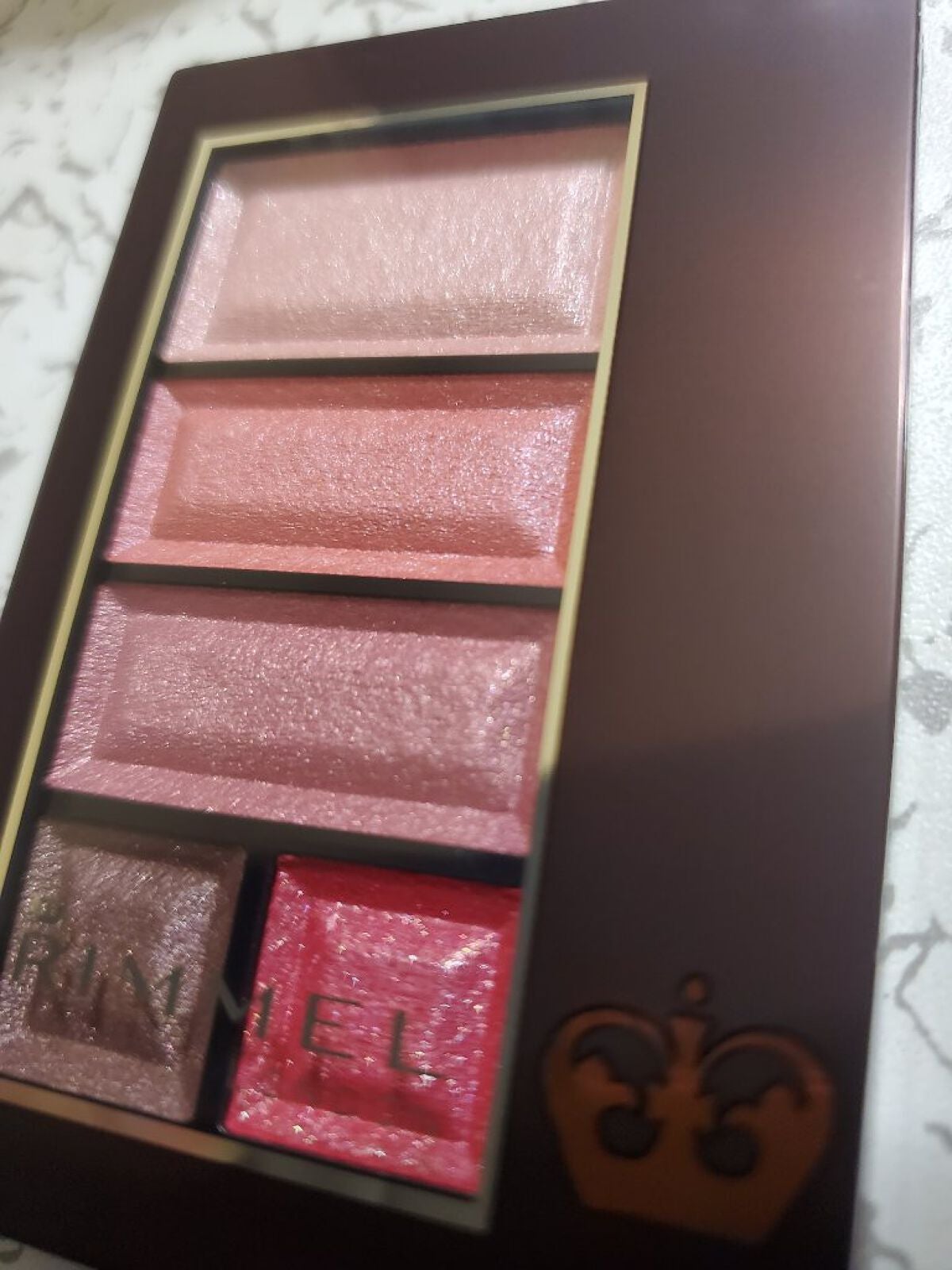 ショコラスウィート アイズ/リンメル ロンドン/アイシャドウパレットを使ったクチコミ(2枚目)