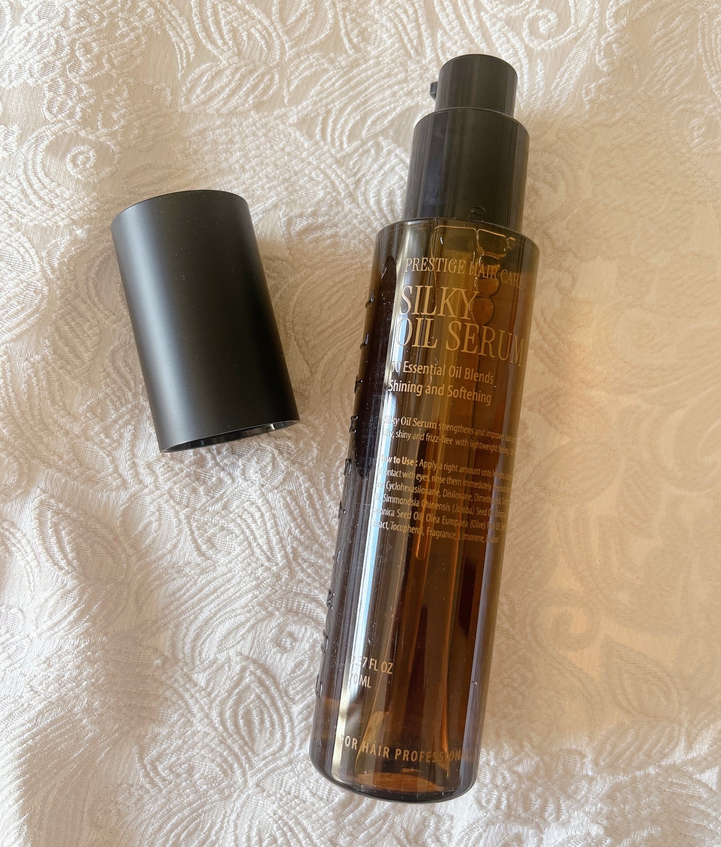 SILKY OIL SERUM/CULRY SHYLL/ヘアオイルを使ったクチコミ(3枚目)