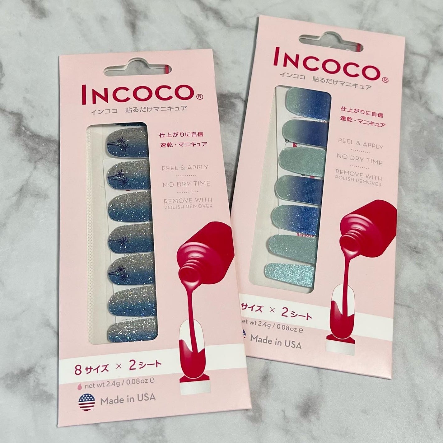 INCOCO インココ マニキュアシート/インココ/ネイルシールを使ったクチコミ(10枚目)