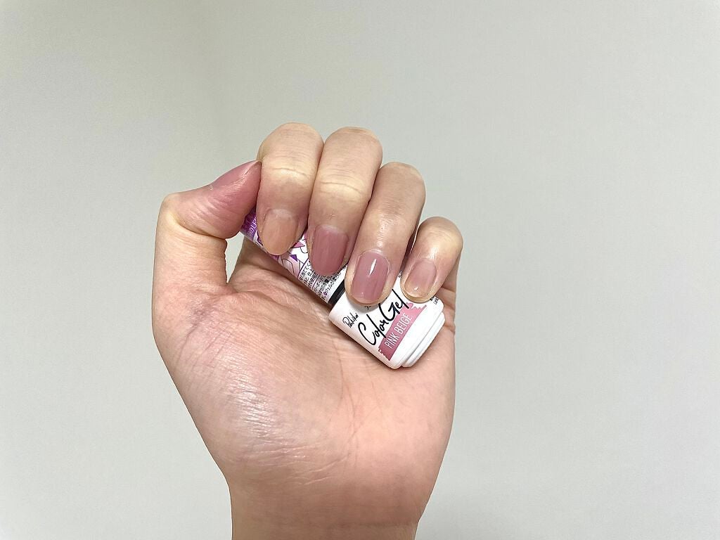 SHジェルネイル(ライト不要)/セリア/ジェルネイルを使ったクチコミ(2枚目)