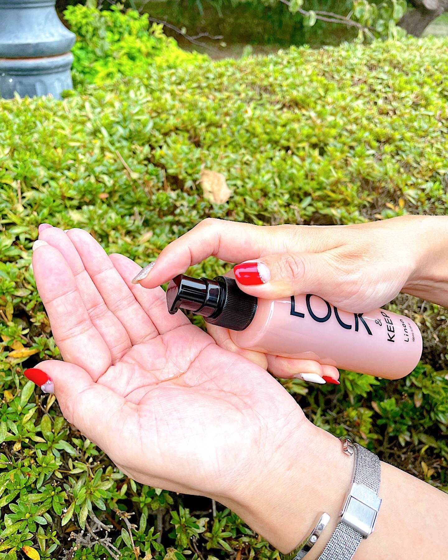 Linon ロックオイル/Linon/ヘアオイルを使ったクチコミ（2枚目）