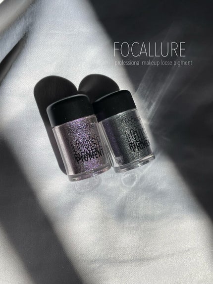Glitter Loose Powder Make up Brighten Pigment Metallic Shimeer eye shadow/FOCALLURE/単色アイシャドウを使ったクチコミ(1枚目)