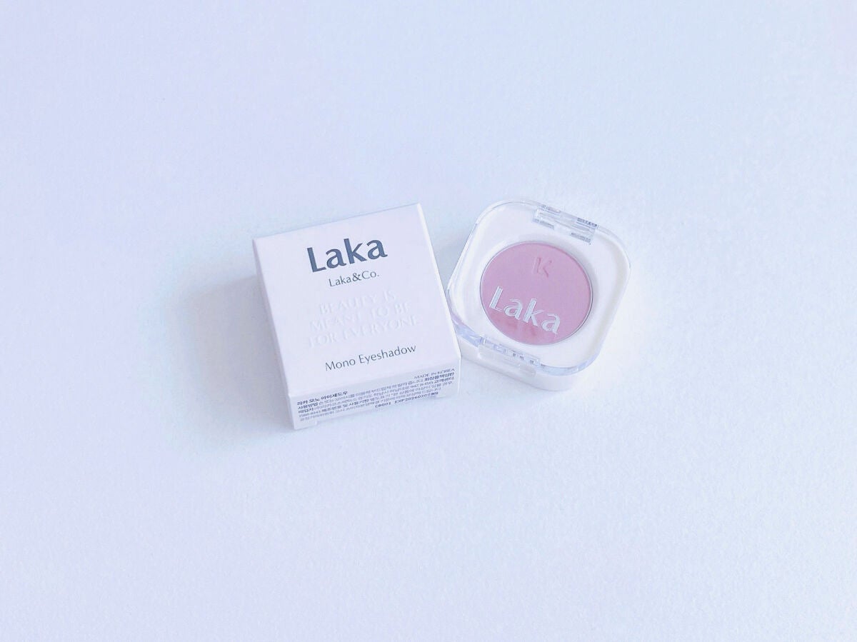 モノアイシャドウ/Laka/単色アイシャドウを使ったクチコミ(3枚目)