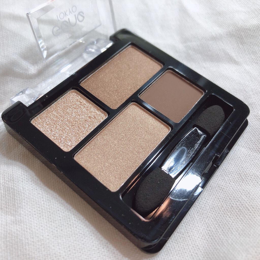 リラクシーアイシャドウ/GENE TOKYO/アイシャドウパレットを使ったクチコミ（3枚目）