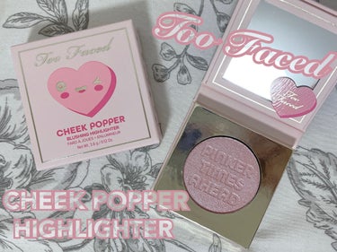 Too Faced チーク ポッパー ハイライターのクチコミ「#コスメ購入品

Too Faced
チーク ポッパー ハイライター

限定のチーク＆ハイライ.....」（1枚目）