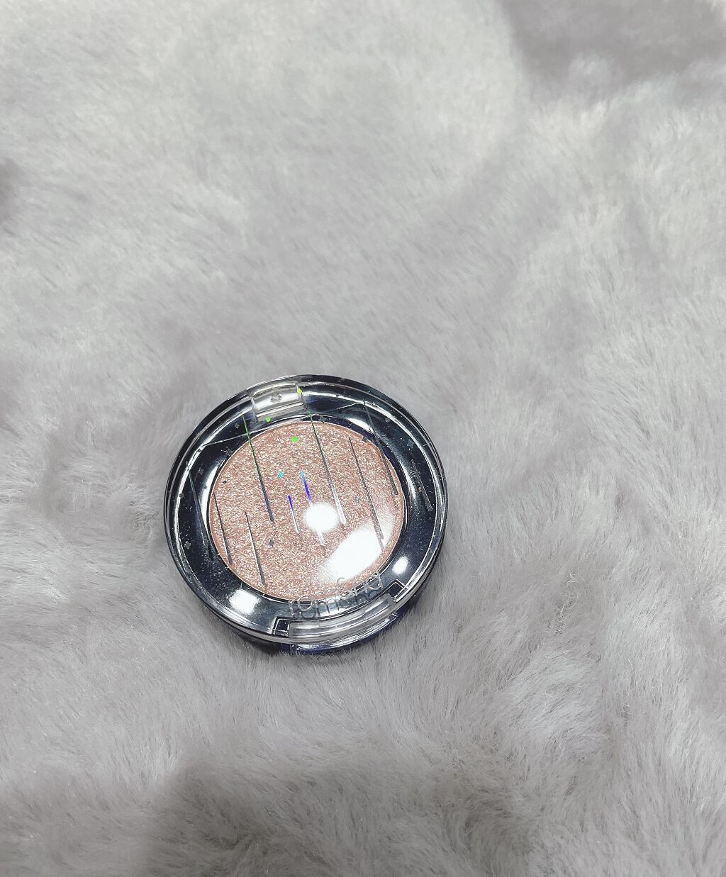 グリッター シャドウ カラー 01 ムーンライト(MOONLIGHT)/rom&nd/グリッターを使ったクチコミ（2枚目）