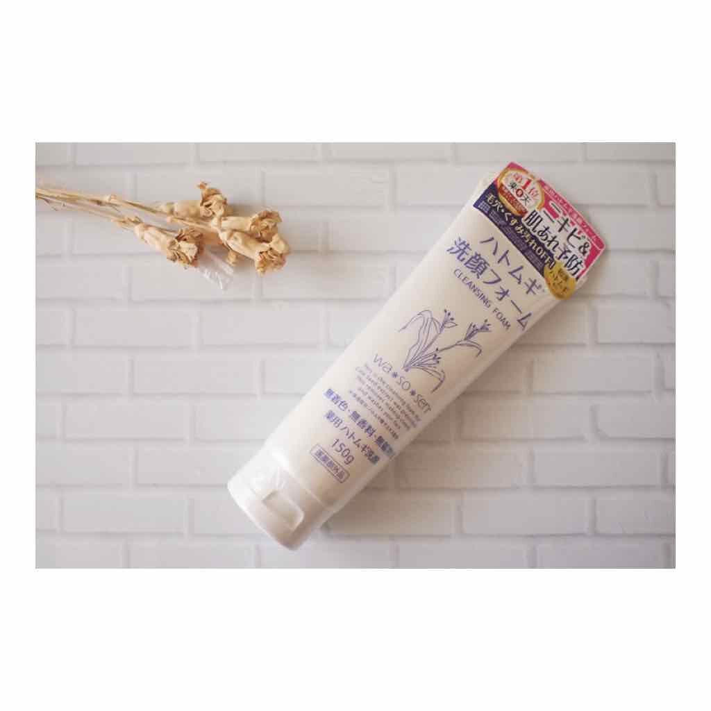 ハトムギ洗顔フォーム/岡インターナショナル/洗顔フォームを使ったクチコミ（1枚目）