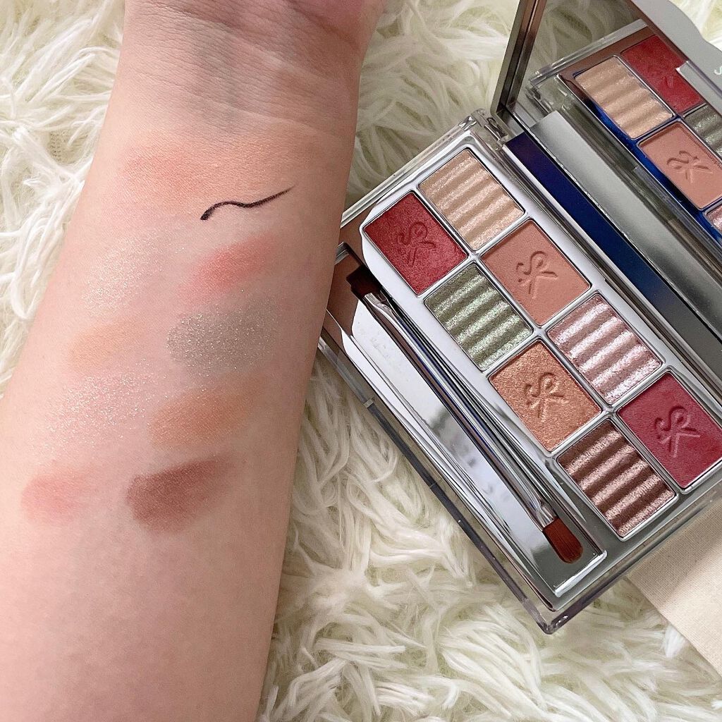 SAINKO　ベルベットアイシャドウパレット #02 Koukou/SAINKO/アイシャドウパレットを使ったクチコミ（3枚目）