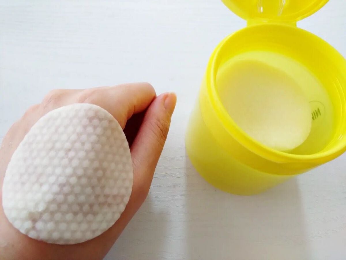 グリーンタンジェリン ビタCダークスポットケアパッド/goodal/トナーパッドを使ったクチコミ(3枚目)