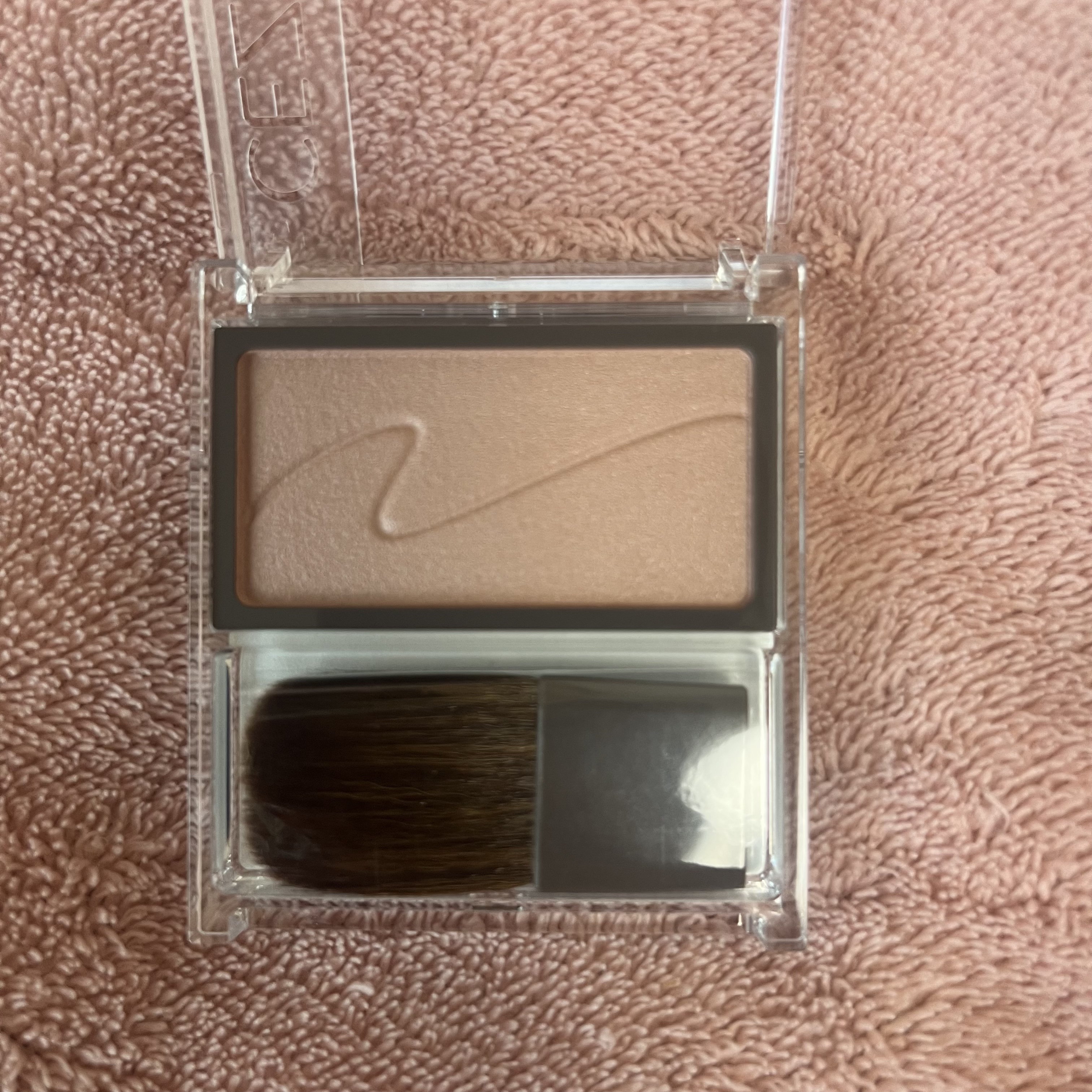 チークブラッシュ/CEZANNE/パウダーチークを使ったクチコミ（2枚目）