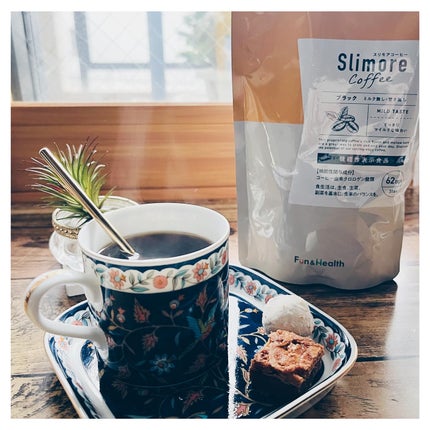 Slimore Coffee(スリモアコーヒー)/Fun and Health/ドリンクを使ったクチコミ(2枚目)