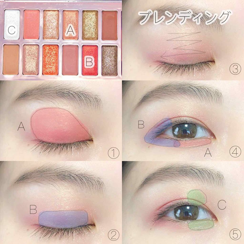 バレンタインボックス2 ピーチパレット/VAVI MELLO/アイシャドウパレットを使ったクチコミ(2枚目)