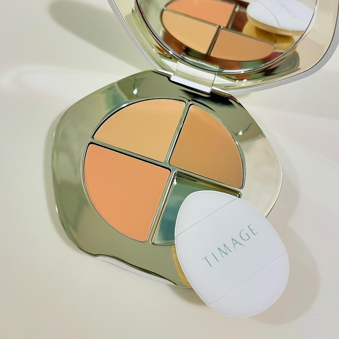 TIMAGE  クリーミーコンシーラーパレット/TIMAGE/パレットコンシーラーを使ったクチコミ（3枚目）