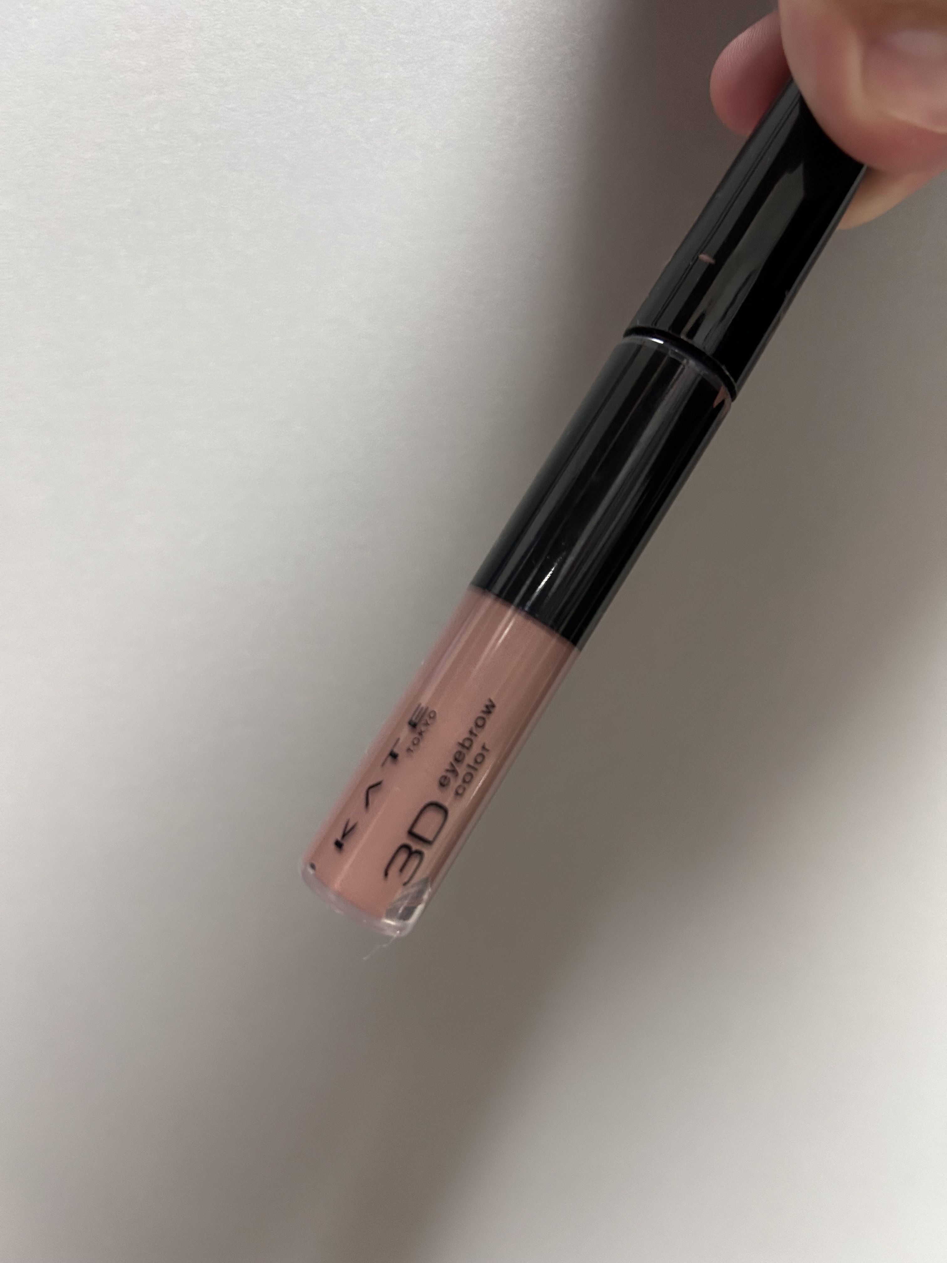 3DアイブロウカラーN/KATE/眉マスカラを使ったクチコミ（1枚目）