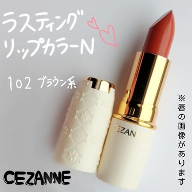 ラスティング リップカラーN/CEZANNE/口紅を使ったクチコミ（1枚目）