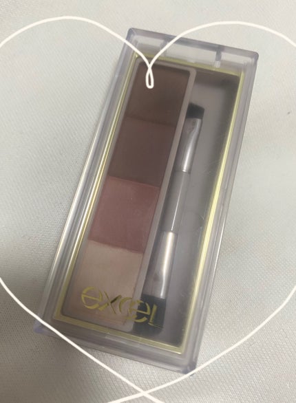 カラーエディットパウダーブロウ/excel/パウダーアイブロウを使ったクチコミ(2枚目)