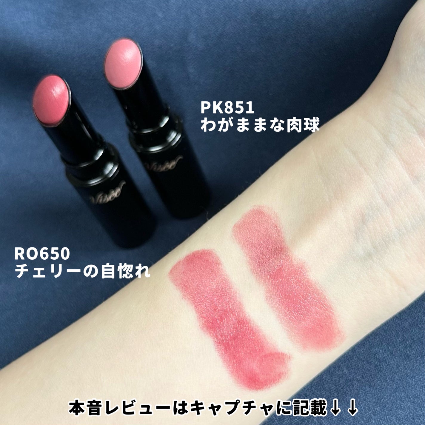 ネンマクフェイク ルージュ/Visée/口紅を使ったクチコミ(2枚目)