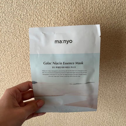 ガラクナイアシン エッセンスマスク/manyo/シートマスク・パックを使ったクチコミ(1枚目)