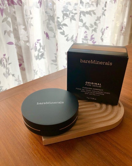 オリジナル ピュア セラム カバーアップ クッション/bareMinerals/クッションファンデーションを使ったクチコミ(2枚目)