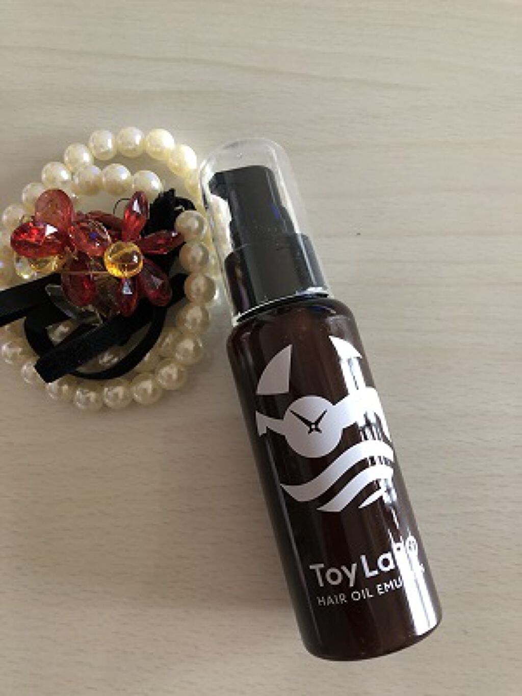 オーガニックヘアオイルエマルジョン/ToyLaBO/ヘアオイルを使ったクチコミ（3枚目）