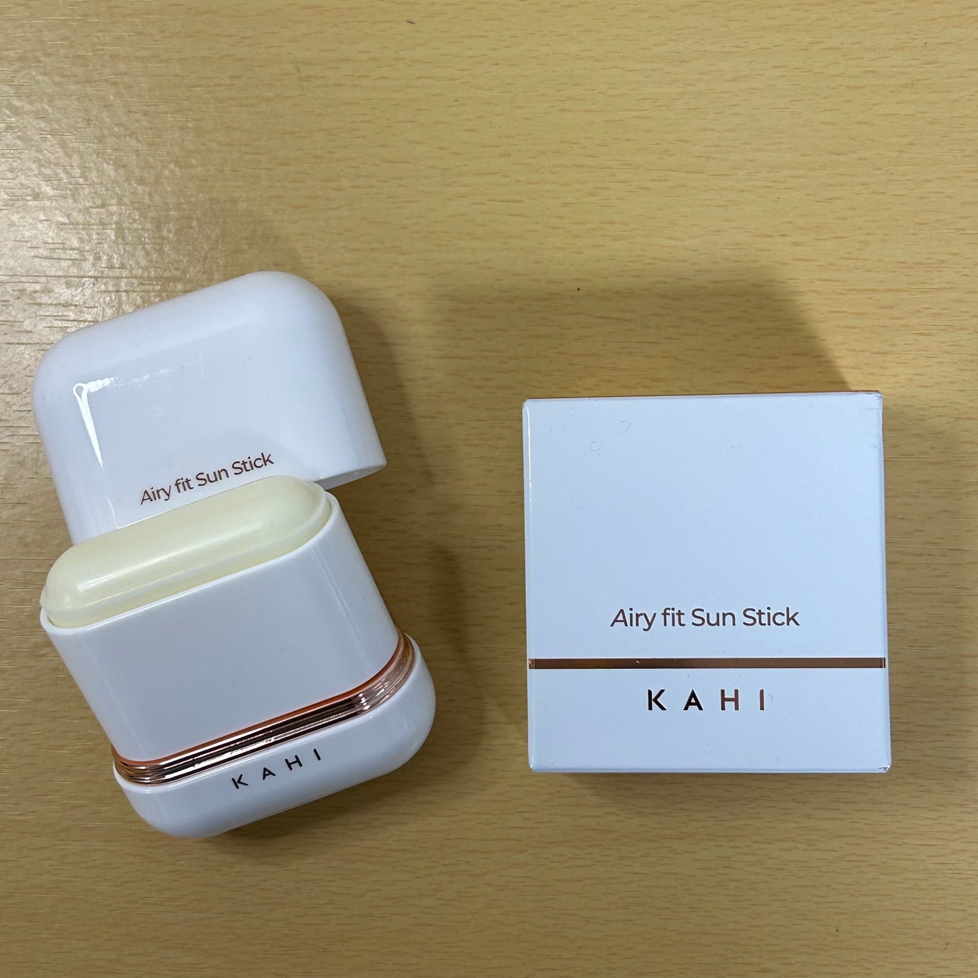 エアリーフィットサンスティック/KAHI/日焼け止めスティックを使ったクチコミ(2枚目)