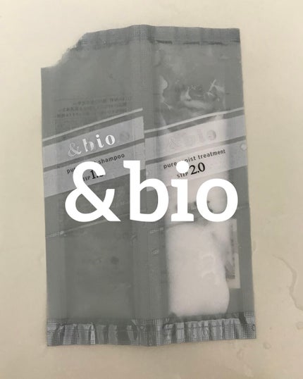 ピュアモイスト シャンプー 1.0/ヘアトリートメント 2.0/&bio/市販シャンプーを使ったクチコミ(1枚目)