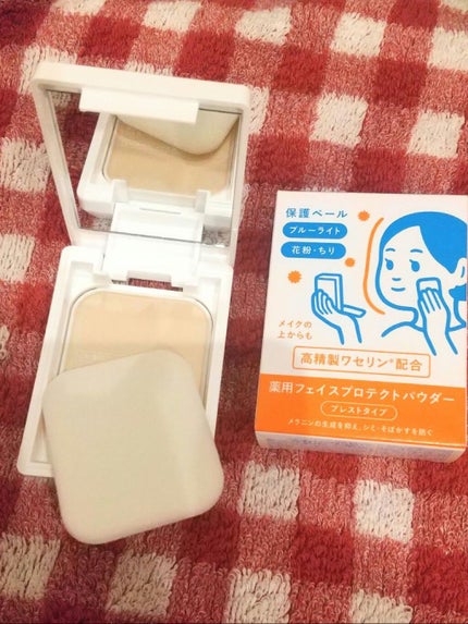 薬用フェイスプロテクトパウダー/IHADA/プレストパウダーを使ったクチコミ(1枚目)