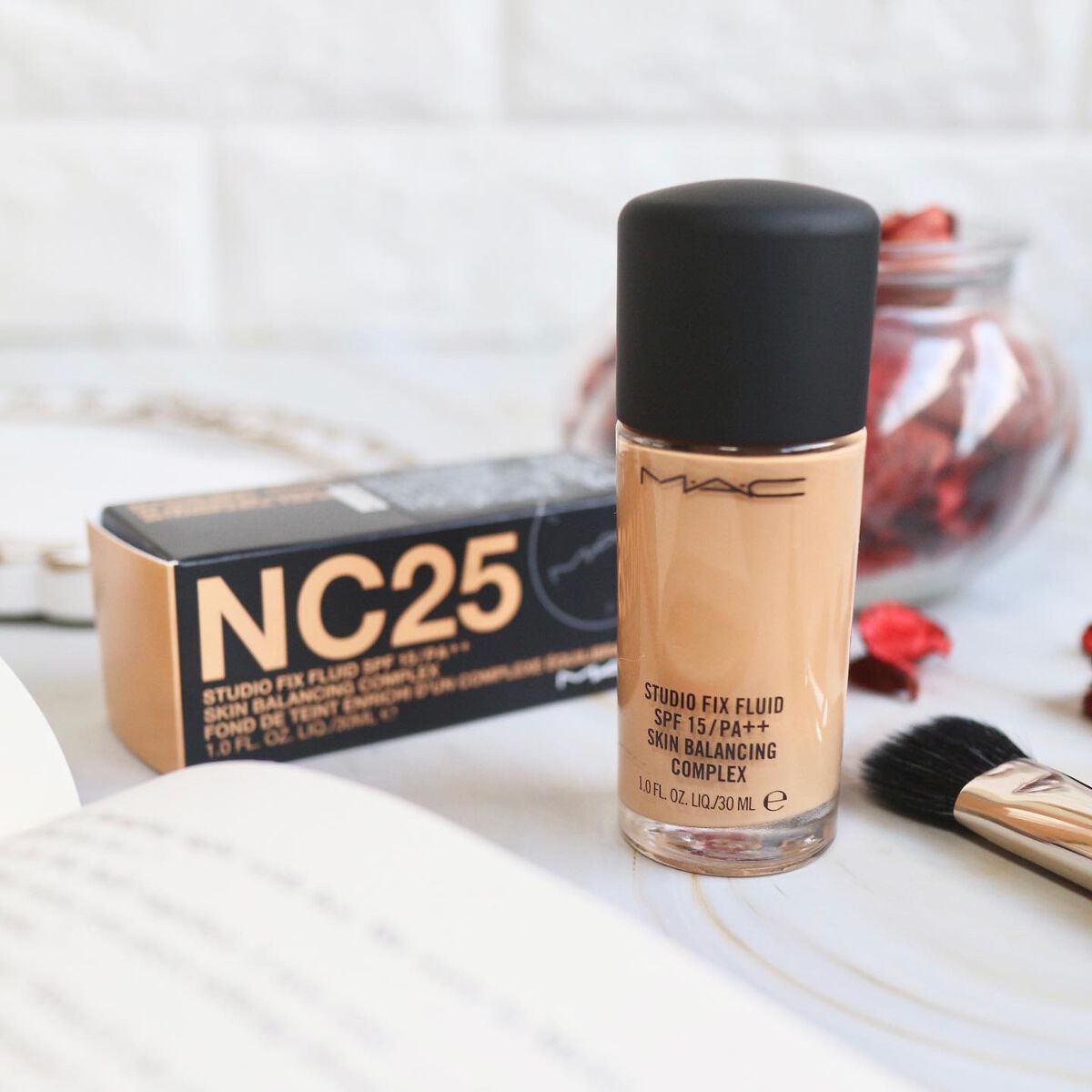 スタジオフィックス フルイッド SPF 15/M・A・C/リキッドファンデーションを使ったクチコミ(4枚目)