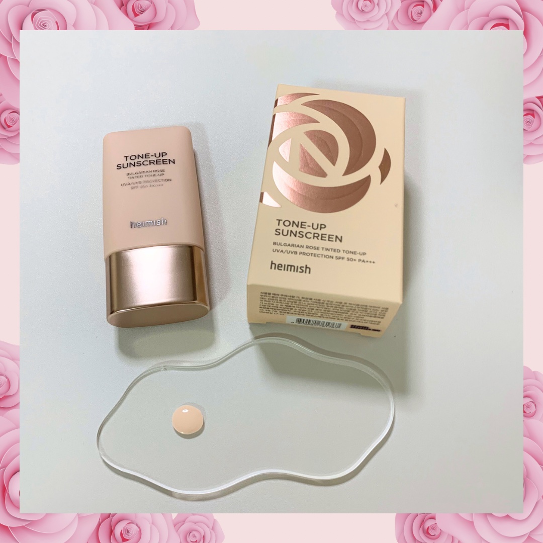 ローズトーンアップクリーム/heimish/化粧下地を使ったクチコミ（2枚目）