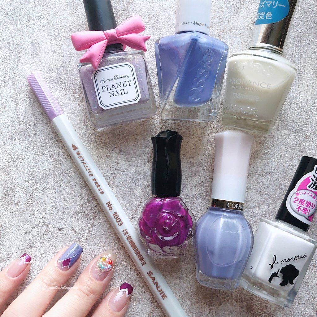 AT濃密グラマラスネイルエナメル/Art Collection/マニキュアを使ったクチコミ(4枚目)