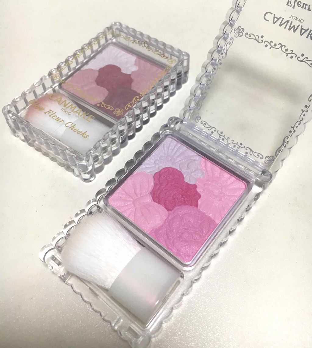 グロウフルールチークス/キャンメイク/パウダーチークを使ったクチコミ(2枚目)