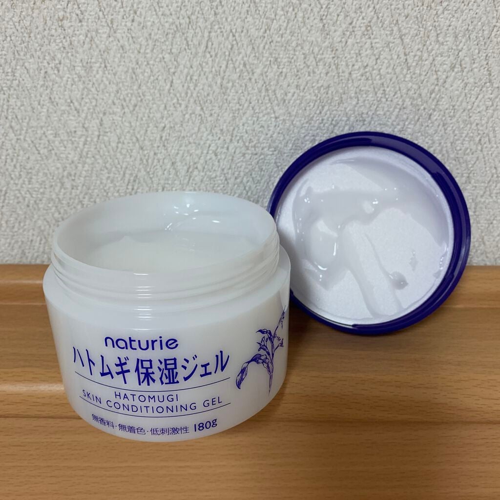 ハトムギ保湿ジェル(ナチュリエ スキンコンディショニングジェル)/ナチュリエ/美容液を使ったクチコミ(1枚目)