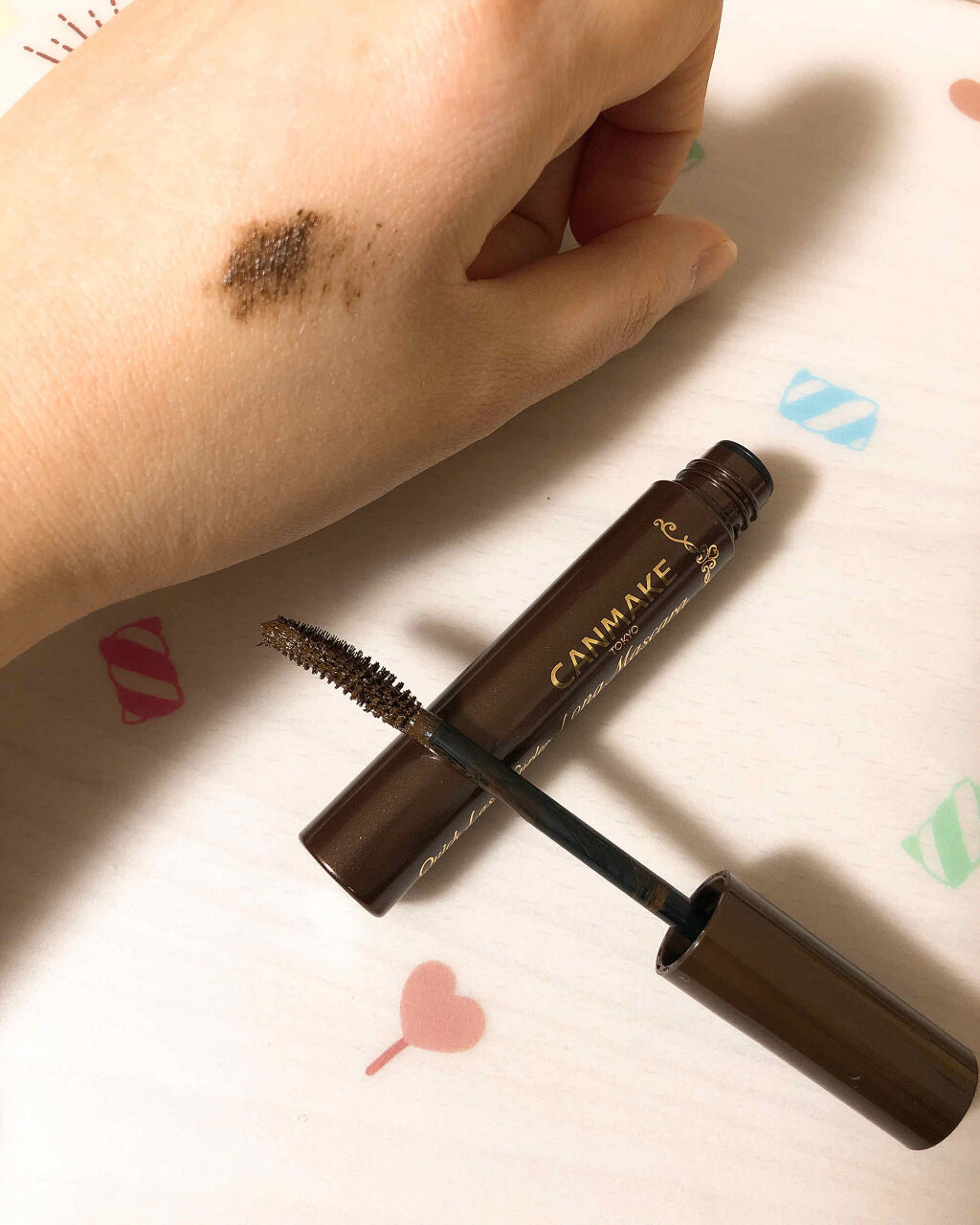 クイックラッシュカーラー　ロングマスカラ/キャンメイク/マスカラを使ったクチコミ（2枚目）