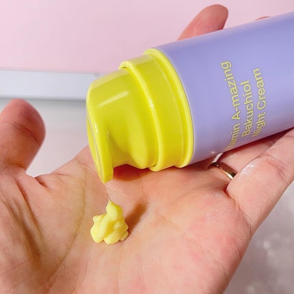 ビタミンA-mazingバクチオールナイトクリーム/By Wishtrend/フェイスクリームを使ったクチコミ(3枚目)