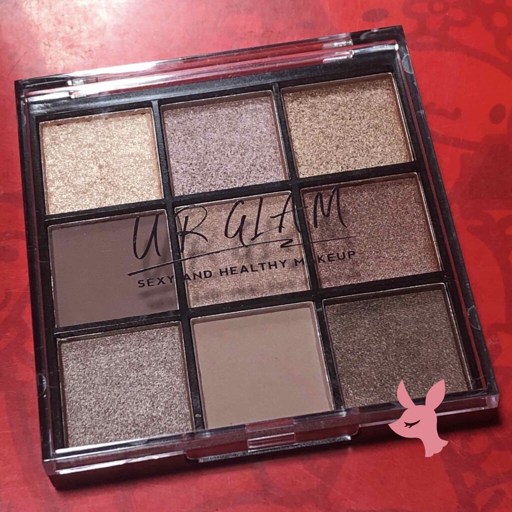 UR GLAM BLOOMING EYE COLOR PALETTE/U R GLAM/アイシャドウパレットを使ったクチコミ(1枚目)